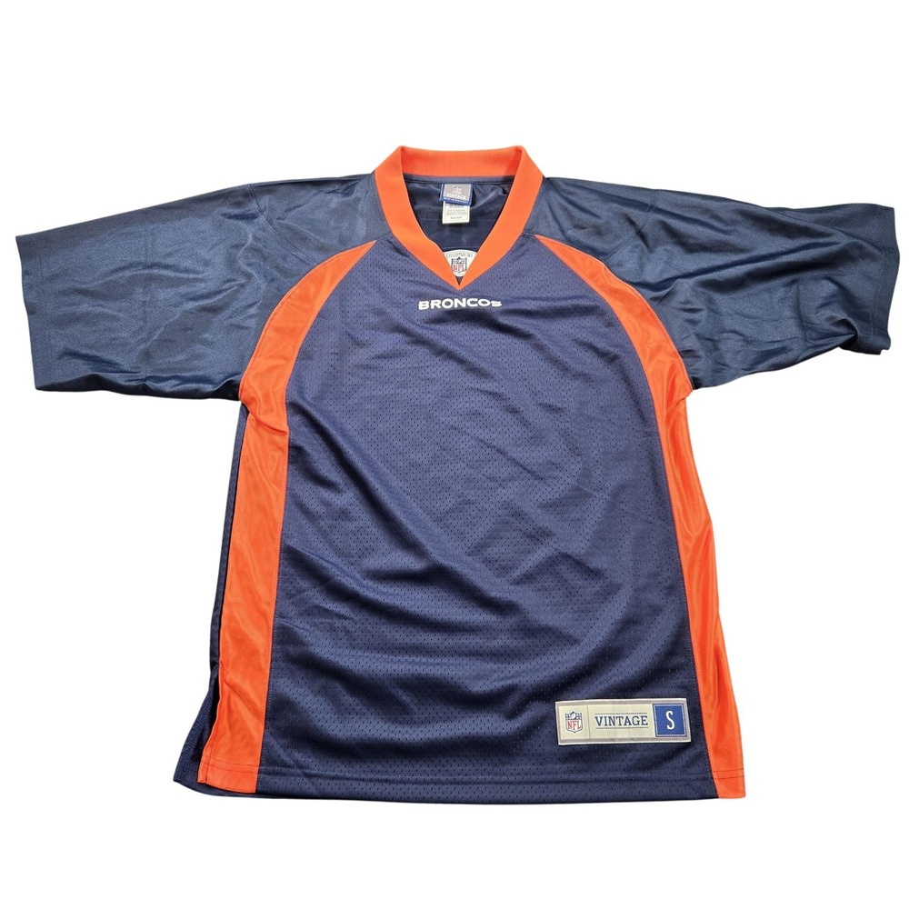 Denver Broncos Jersey Mens Small‎ Blue NFL Football NFL Pro Line Vintage Blank